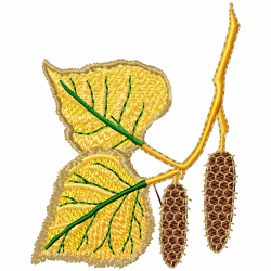 Leaves Embroidery Design 1